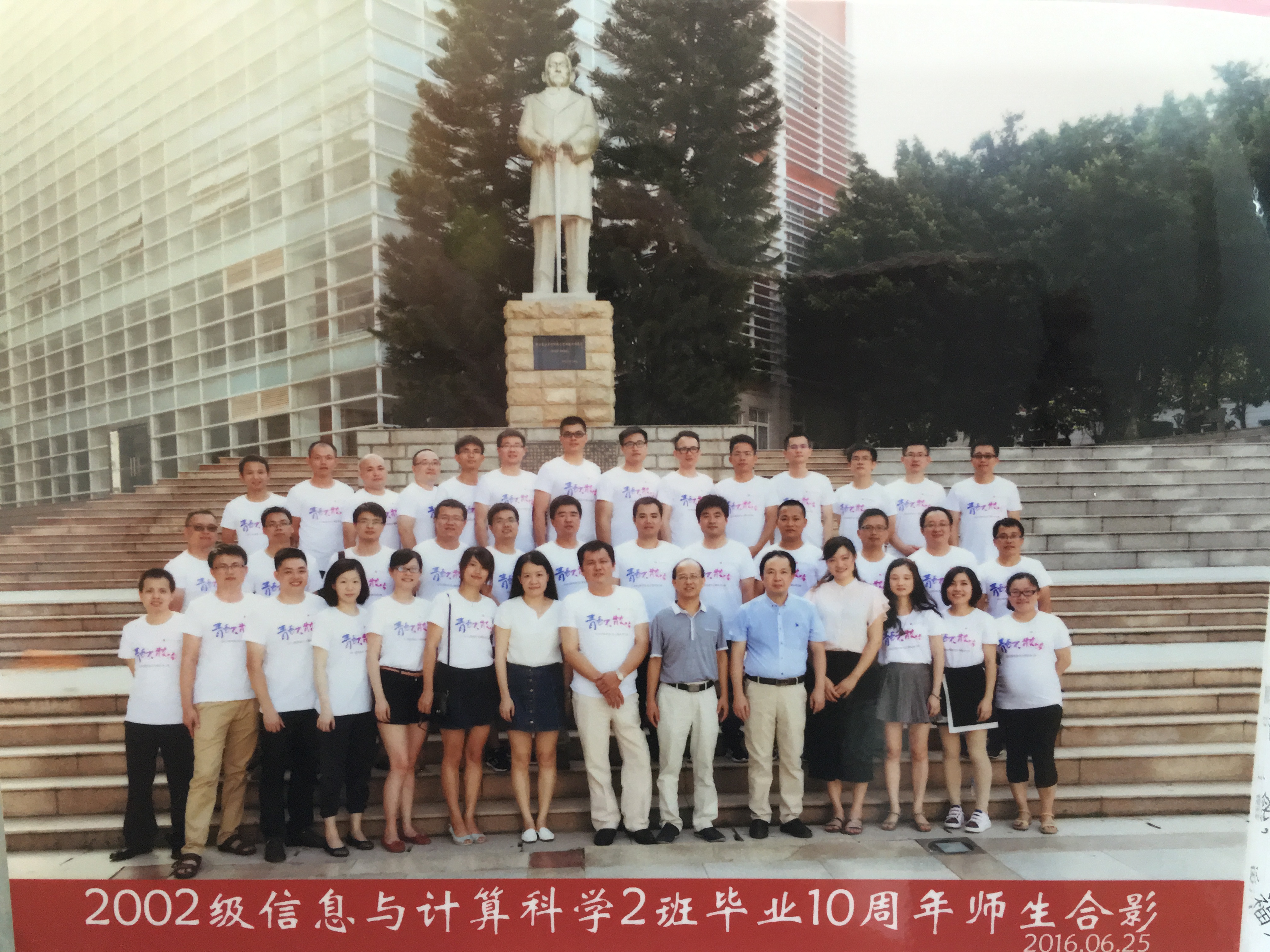 数计学院2006届信息与计算科学校友毕业十周年返校聚会